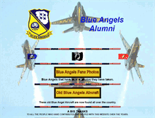 Tablet Screenshot of blueangels.org